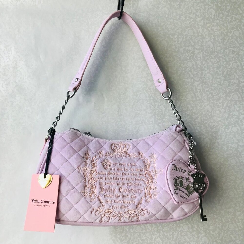 Juicy Couture Juicy Tale Shoulder Bag - Lilac Mist NWT